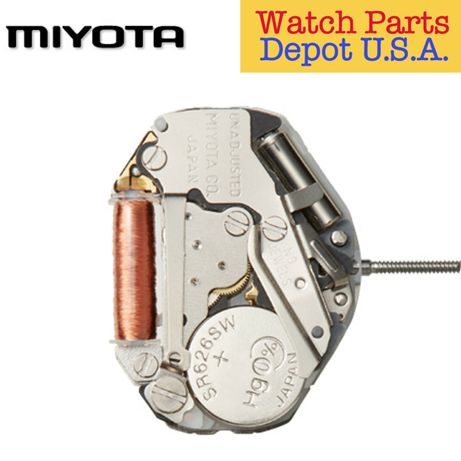 Original Miyota 2025 Japan Quartz Movement, 2 Hands NEW! | eBay