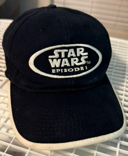 Star Wars Episode 1 Hat Cap Strap Back Black One Size Adjustable
