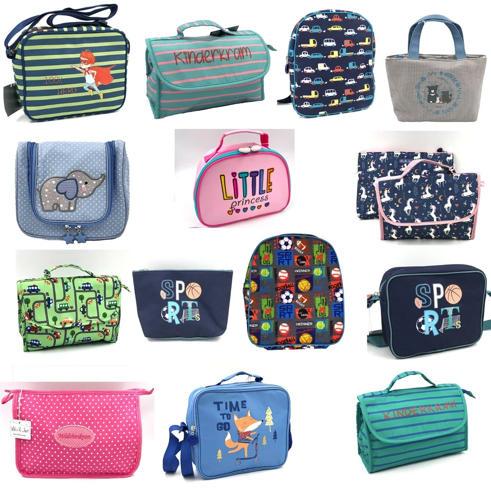 Vito & Joe Kinder Kulturtasche Toiletbag Rucksack Handtasche Kulturbeutel Tasche