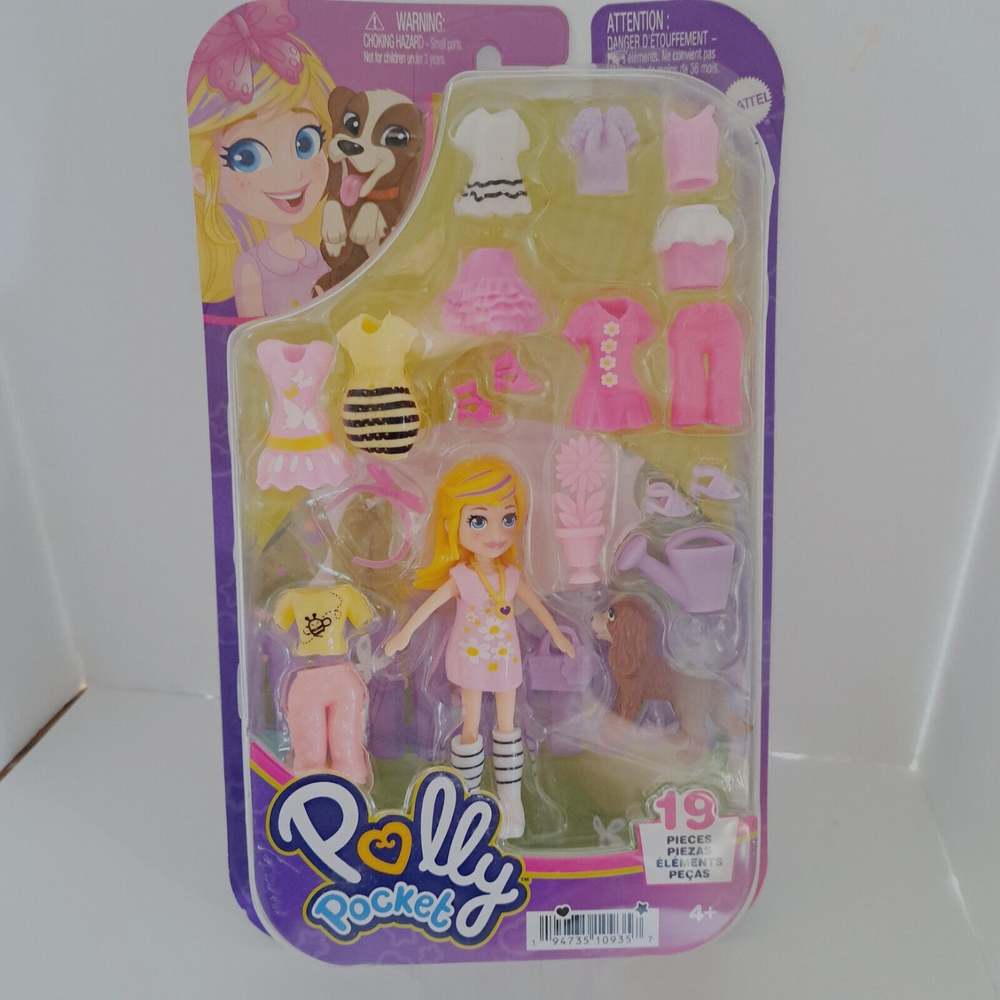 Polly Pocket 19 Pc Dress Up Set NIB