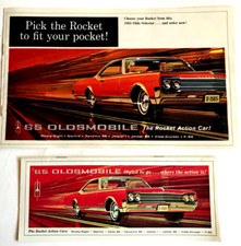1965 Oldsmobile Two Car Brochures Rocket Action Car 2 Items 1965 Oldsmobile Two Car Brochures Rocket Action Car 2 Items