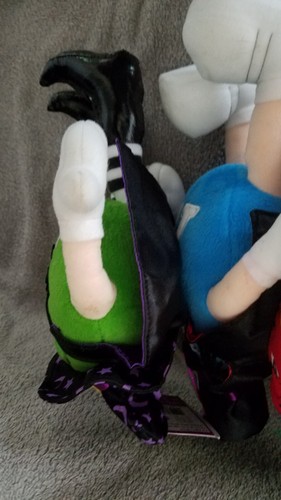 VTG 2004 Set 5 Galerie M&M Halloween Plush Stuffed 10" Figure New - Picture 22 of 24