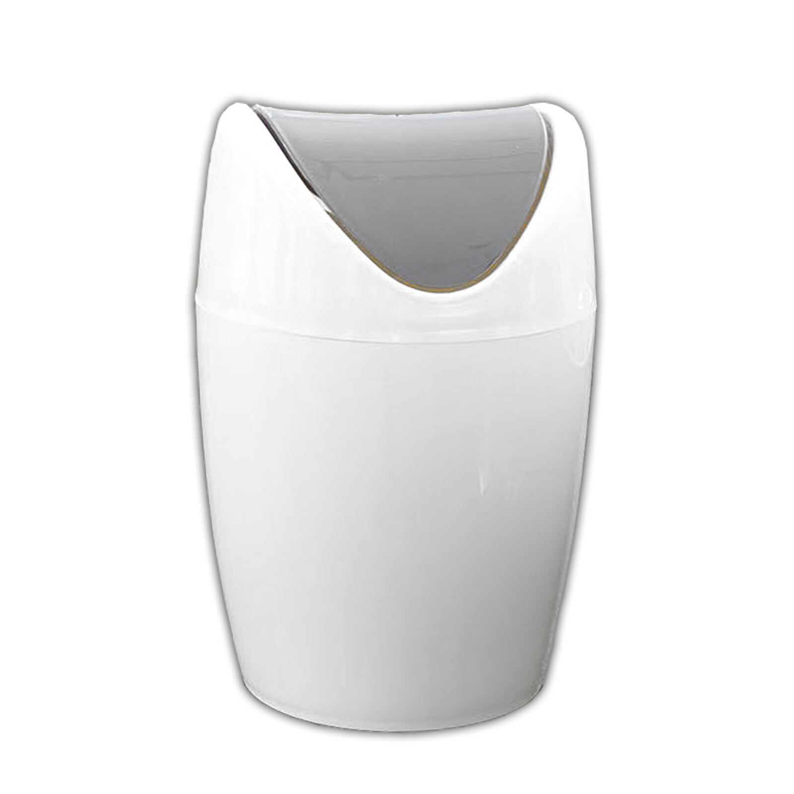 Tischmülleimer mit Schwingdeckel 1,5l Mini Mülleimer Tisch ...