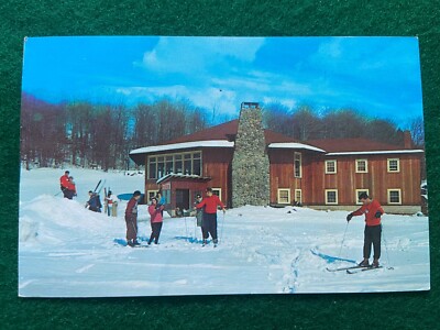The Ski Lodge, Grossinger's in New York Postcard