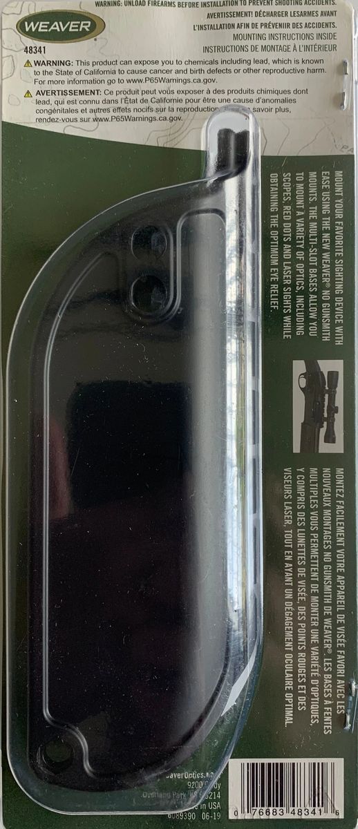 Weaver No Gunsmith Shotgun Mount for Mossberg 500 - Image 5