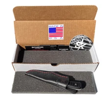 Fixed Blade Schenk Bird And Trout Forged Dark Damascus Made in USA DH-1215