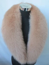 100% Real fox fur collar/neck wrap/women jacket collar/sleeve covers/cuffs