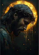 Jesus Diamond Art Painting Kits, 5D Diamond Painting for Adults Kits, Full Drill