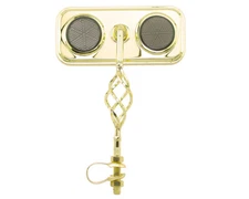 ALTALINE Bicycle Rectangle Cage Mirror Gold Black