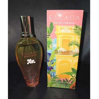 ESCADA Brisa Cubana Eau de Toilette Spray, Fruity Aromatic Scent, 100 ml