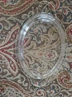 Vintage Pyrex P-14-C Clear Glass Lid Fits 043 Oval 1.5 Qt Casserole (LID ONLY)