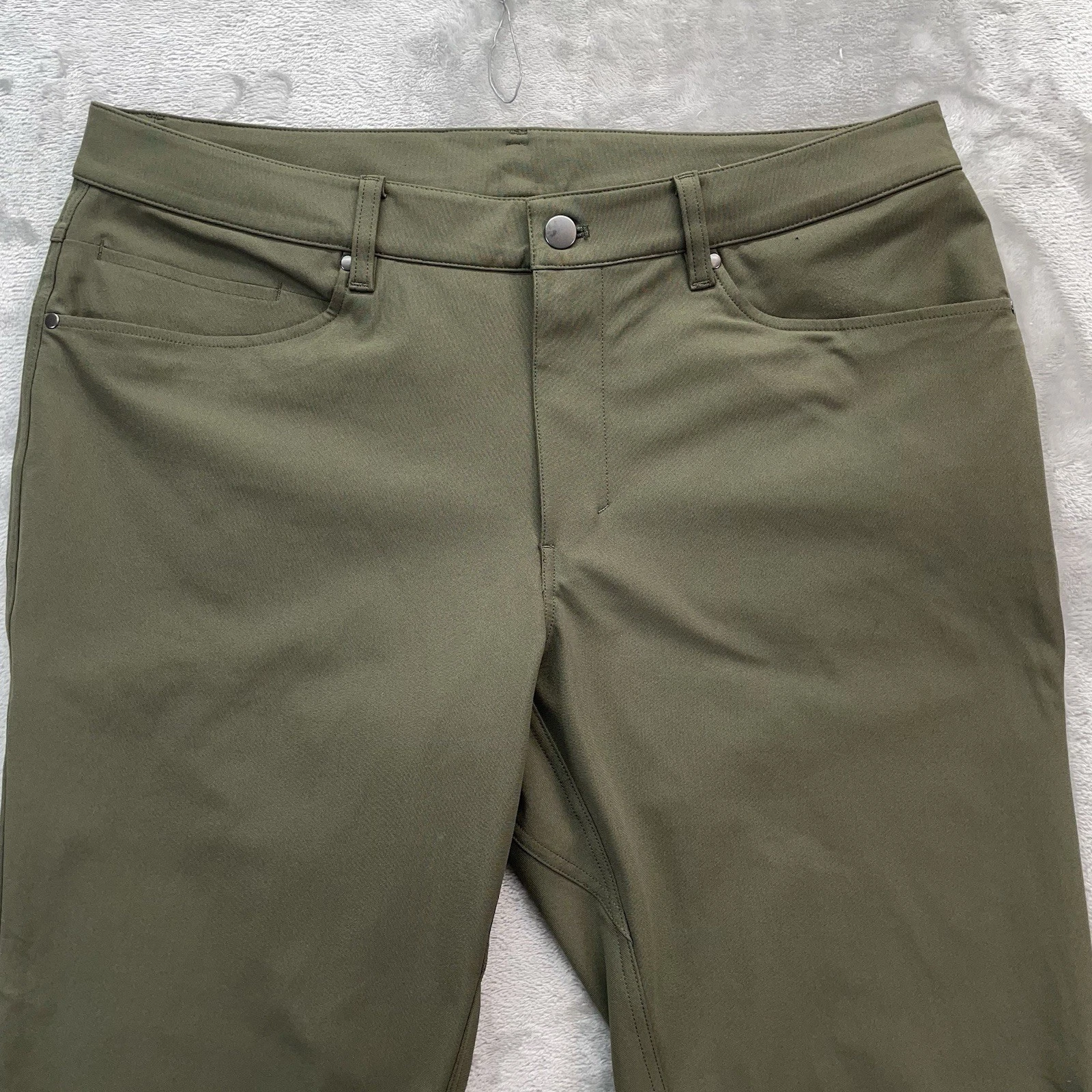 Lululemon Pants Men 34x30 ABC classic fit chino preppy 5 pocket performance