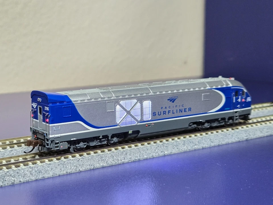 N Scale Bachmann Siemens SC-44 Charger, Amtrak Surfliner 2116, DCC &Sound, 67953 - Image 4 of 4