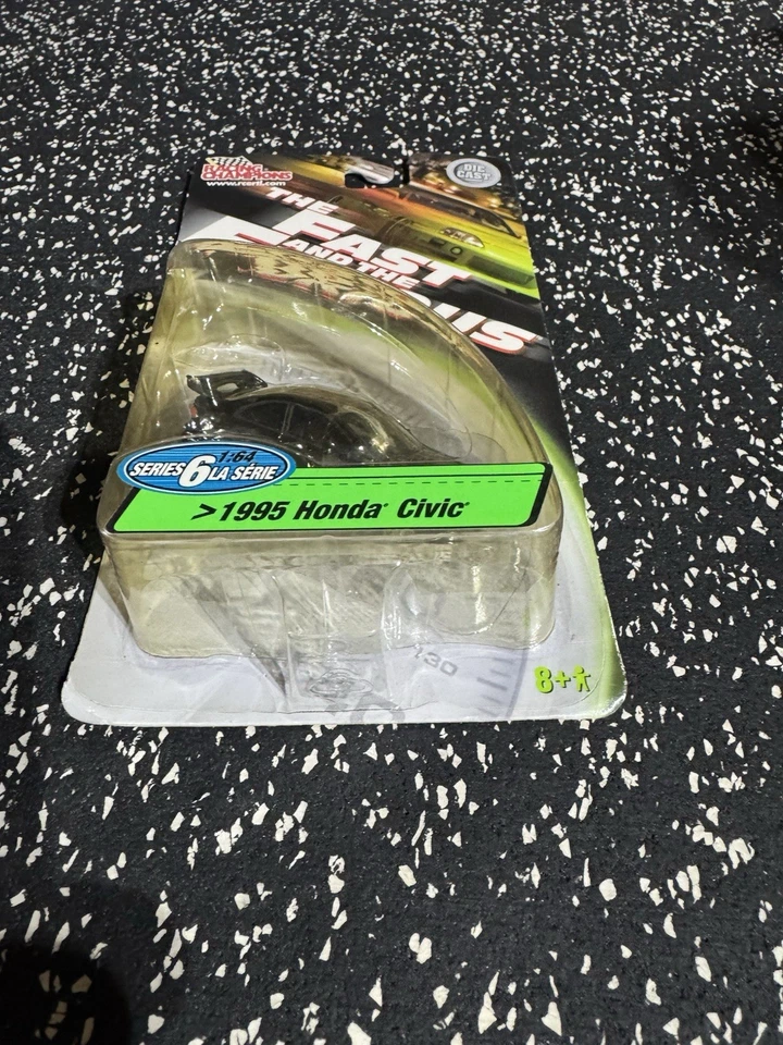 Racing Champions The Fast & Furious 1995 95 Honda Civic Series 6 Die Cast 1:64 - Image 3 of 4