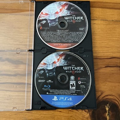 The Witcher 3 III Wild Hunt Rare OST CD Soundtrack & Game PS4