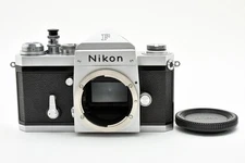 *Near Mint* Nikon F Eye Level Silver SLR Film Camera Body From Japan #4378