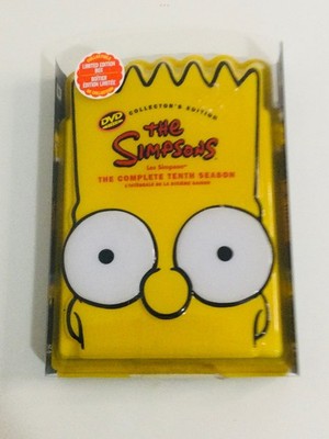 The Simpsons Complete Tenth Season DVD Collectors s Edition New Sealed .* READ*