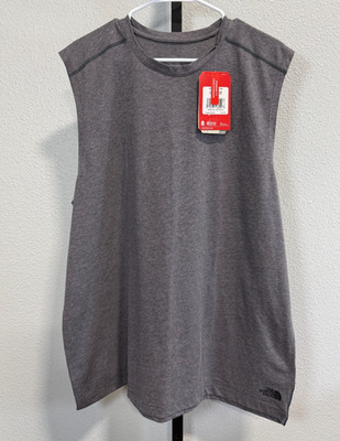 The North Face Mens Day Three Tank Weathered Black Standard Fit Sz XXL