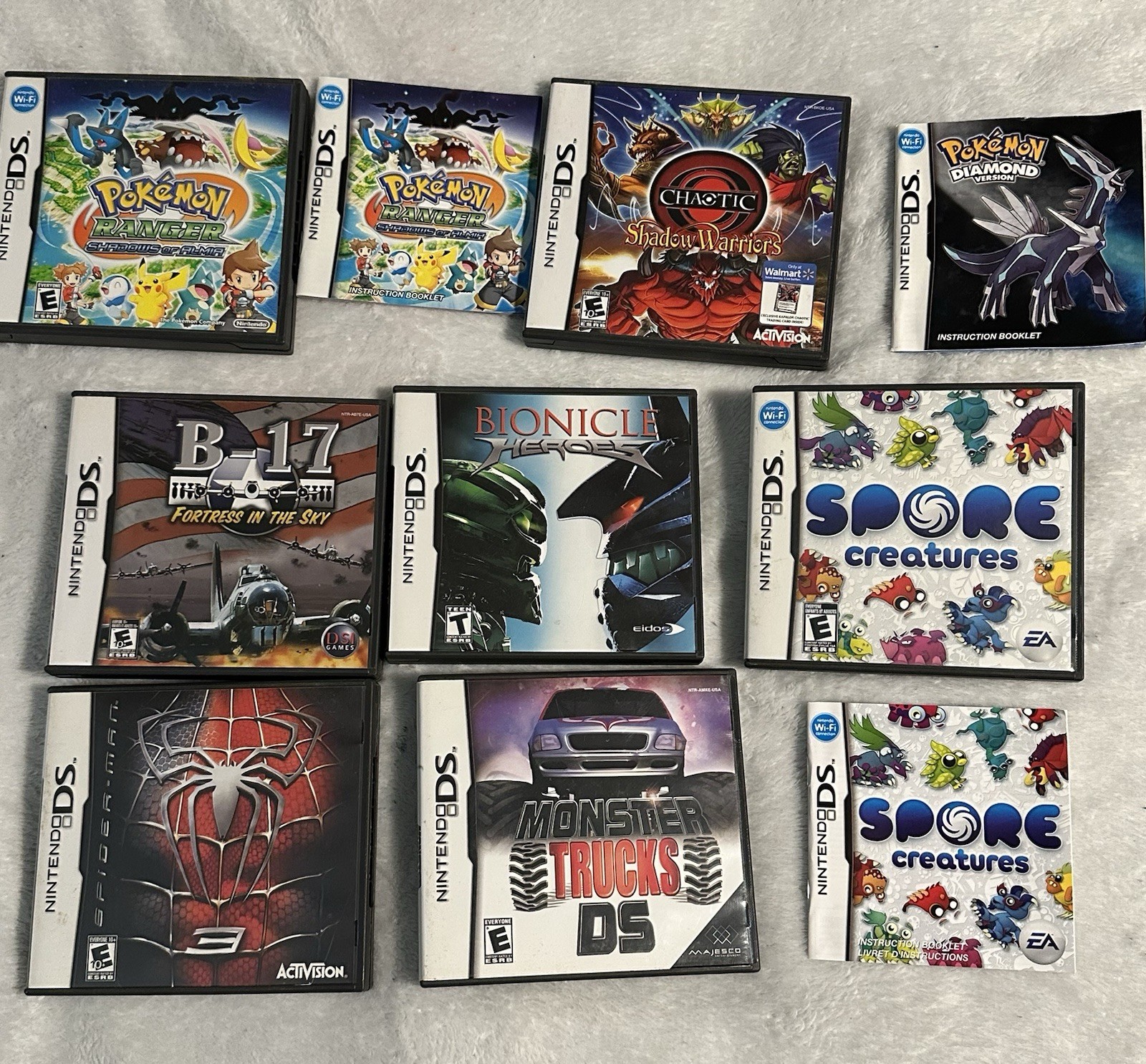 Nintendo DS Cases Lot