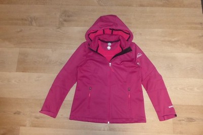 McKINLEY VENTMAX PRO Damen Jacke Softshelljacke m.Kapuze Himbeere Gr.40 *TOP* OB