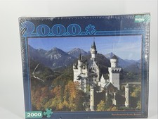 Buffalo Games Jigsaw Puzzle; Neuschwanstein Castle, Bavaria; 2000 pieces Sealed