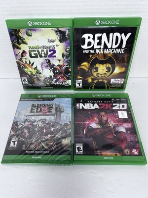 Xbox One Game Lot Bendy Ink Machine, PvZ GW2, NBA2K20, Bleeding Edge Pre-Owned