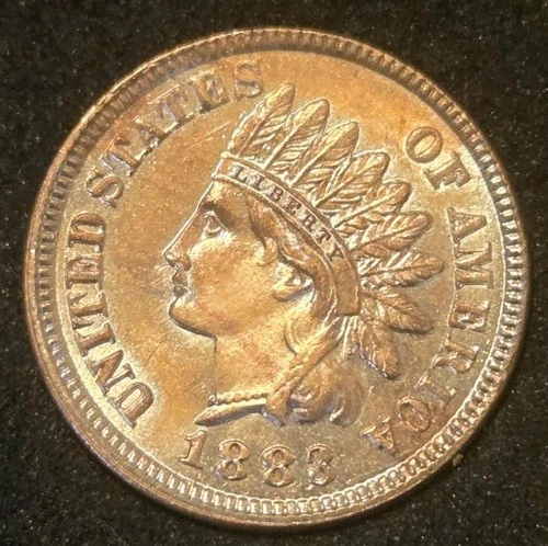 1883 Indian Head Cent - UNCIRCULATED SUPERB GEM - FREE SHIPPING
