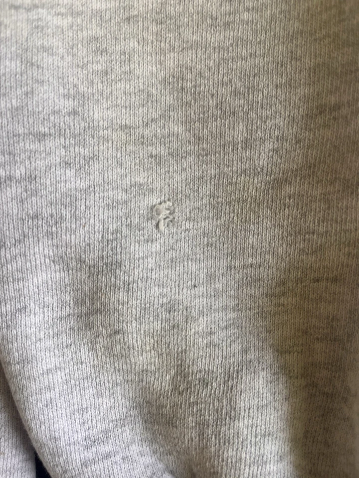 Sudadera De Colección Carolina del Norte Tacones Alquitranados Script Cuello Redondo Leyendas Atlética XL Foto 3 de 4