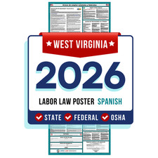 West Virginia State and Federal Labor Law Poster 2026 SPANISH
