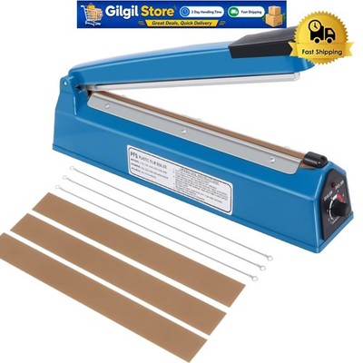 Effortless 12-Inch Impulse Sealing Machine - Ideal for Home & Business Use