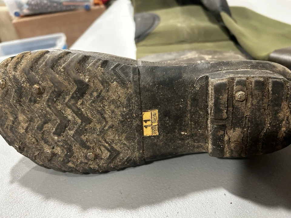 Неопреновые мужские болотные сапоги Orvis 5 мм большой размер 11 - Изображение 2 из 4