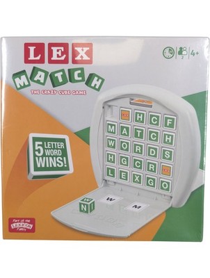 LEX Match The Crazy Cube Spiel Familien Brettspiel 5 Buchstaben Wort Puzzle Spiel
