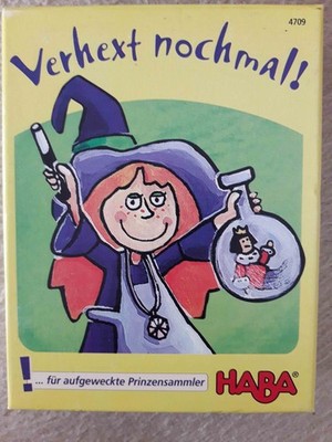 Verhext nochmal - Kinderspiel von Haba - vollständig - kaum gespielt