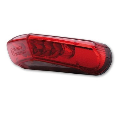 Rear LED Mini Red Lens Cafe Racer Brat Style Vintage Scrambler