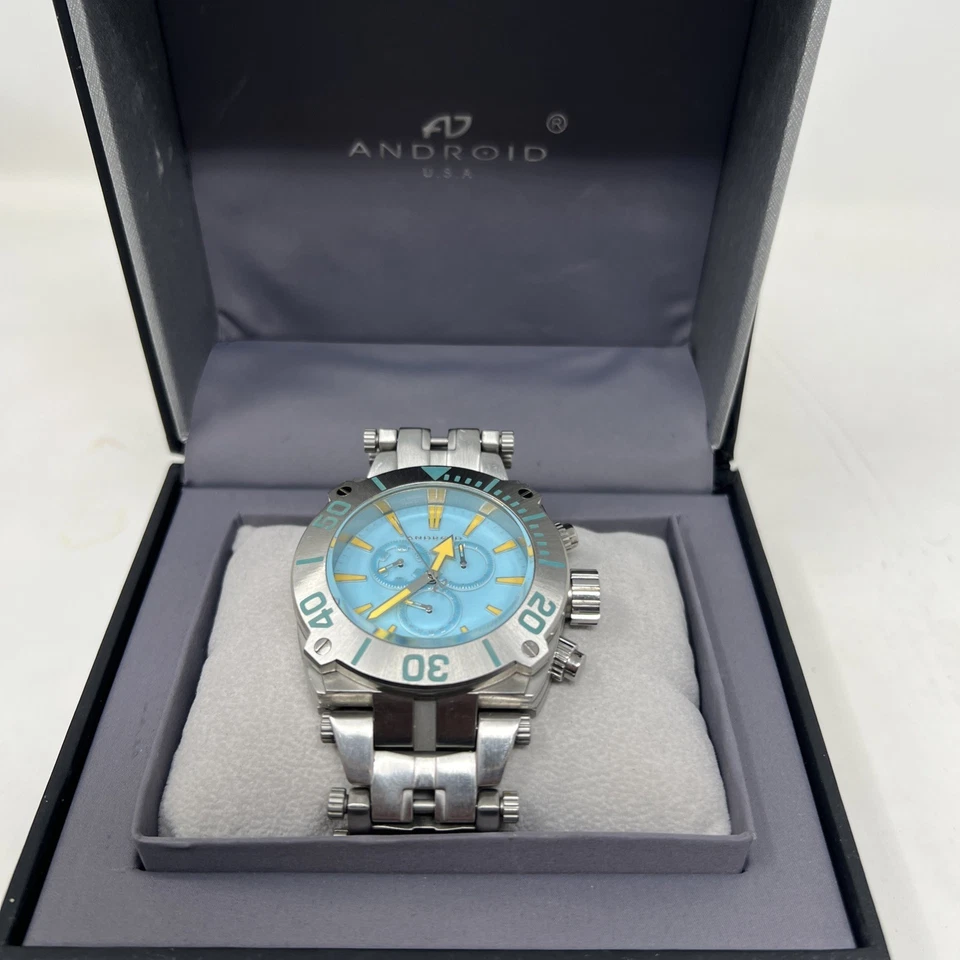 Android USA Millipede Two tone Automatic Watch ref. AD581 W/ Box New Battery - Image 2 of 4