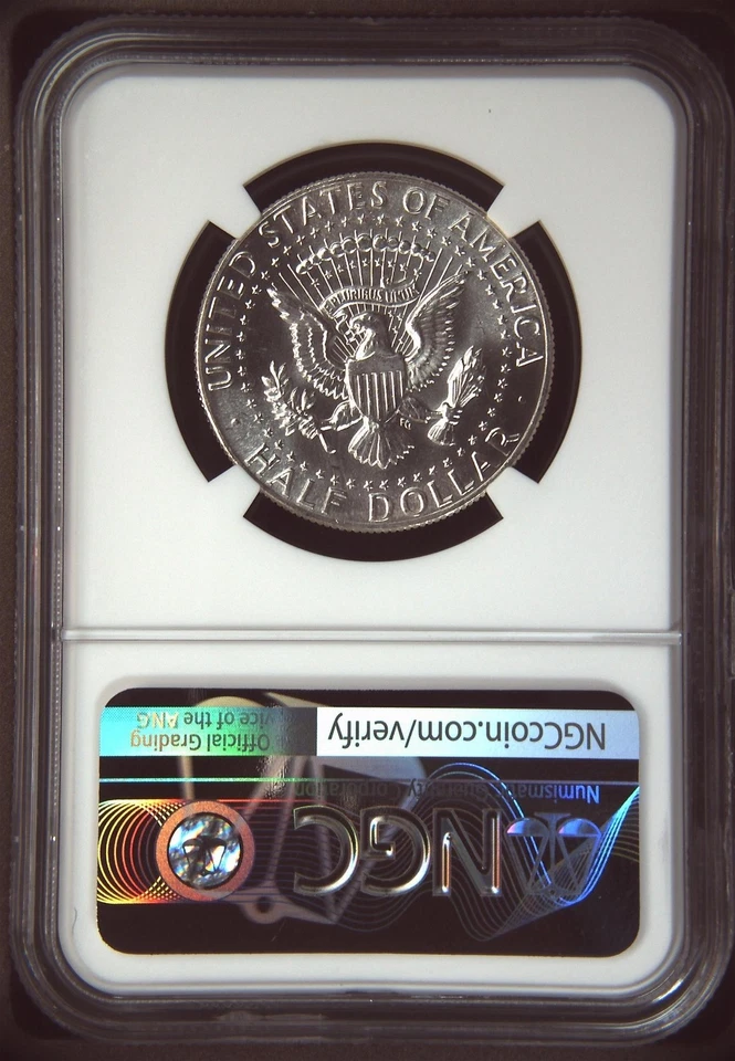 1970 D Kennedy Half NGC MS65 STAR 100 Greatest US Modern Coins - Image 2 of 2