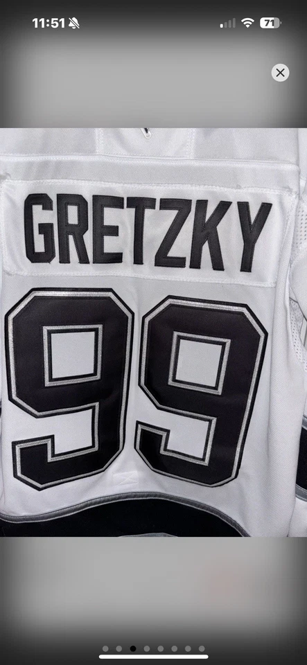 Camiseta Wayne Gretzky Los Angeles Kings Fanáticos talla 46  Foto 3 de 4