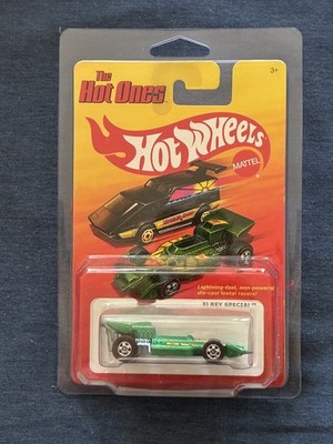 Hot Wheels The Hot Ones El Rey Special in Green with protector 