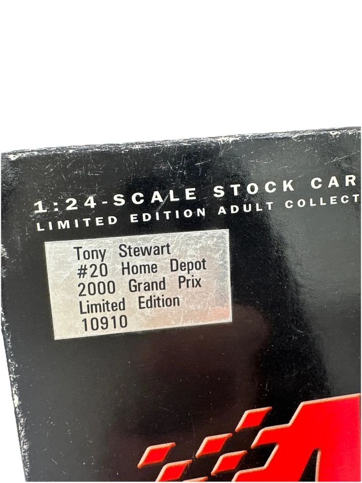 Chevrolet Home Depot 2000 firmado por Tony Stewart Grand Prix #20 acción Nascar 1:24 Foto 2 de 4