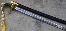 39” USMC Sabre Genuine Licensed Us Marines Sword Ceremonial Engraved Sharp