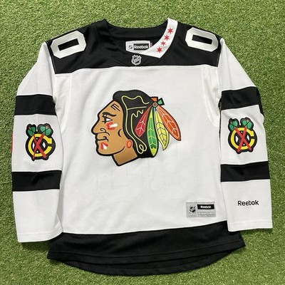 Chicago Blackhawks Clark Griswold #00 Reebok Hockey Jersey Womens Small Stitched