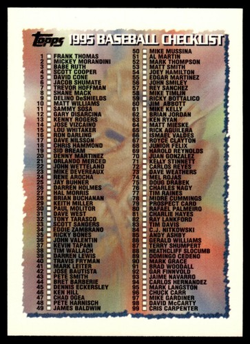 1995 Checklist 1-198 #395
