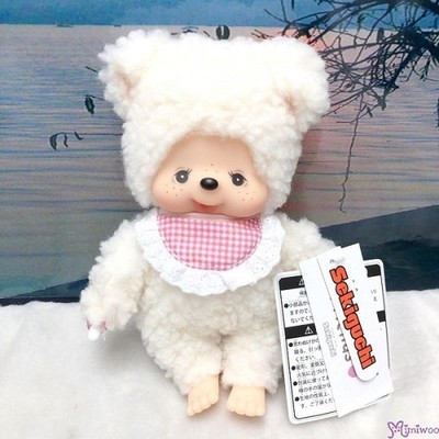 257997 Sekiguchi Monchhichi Friends S Size Plush Cham Sheep ~ mimiwoo