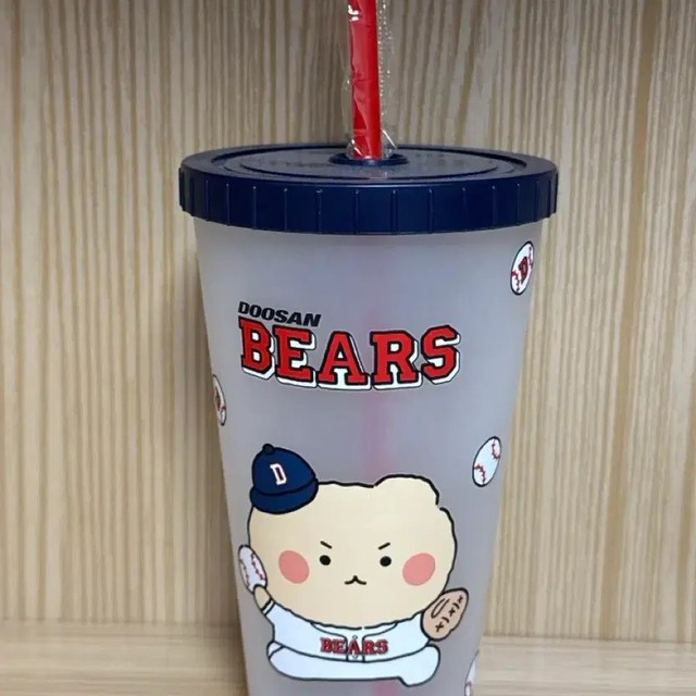 Doosan Bears Mug Gomi Character Tumbler