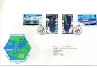 1988 JERSEY - EUROPA: TRANSPORT & COMMUNICATION FDC FROM COLLECTION N57