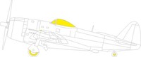 Eduard Accessories EX1026 - 1:48 P-47D-30 Tface 1/48 Miniart - Neu