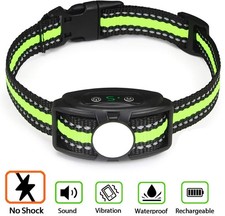 Rechargeable Anti Barking No Bark Dog Training Shock Collar for Small Dog