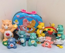 Vintage Lot of Care Bear Figurines Charms Ornament - CB Cousins