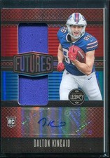2023 Dalton Kincaid Rookie Patch Auto Legacy Futures Ruby /100 #FDA-5 Bills