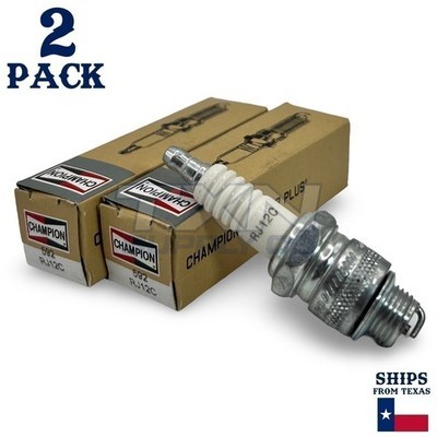 Champion 592 Copper Plus Spark Plug RJ12C - 2 Pack - Small Engine